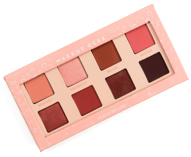 Makeup Geek Peach Bellini 8-Pan Eyeshadow Palette