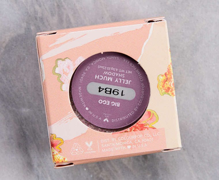 ColourPop Big Ego Jelly Much Eyeshadow