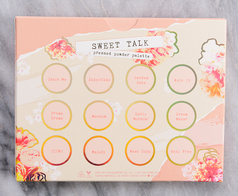 ColourPop Sweet Talk 12-Pan Makeup Palette