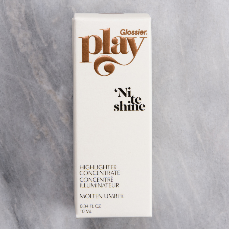 Glossier Play Molten Umber Niteshine Highlighter Concentrate