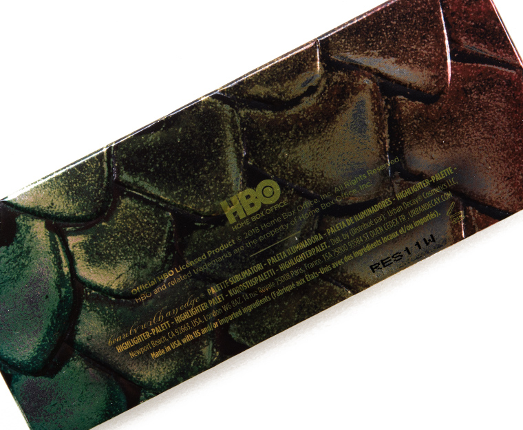 Urban Decay Mother of Dragons Got Highlight Palette