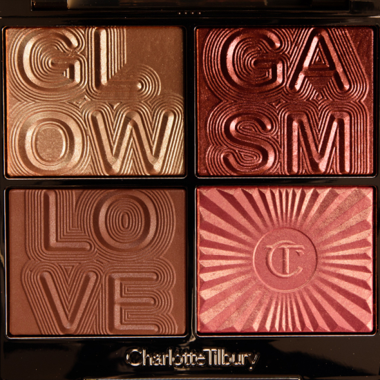 Charlotte Tilbury Lovegasm Glowgasm Face Palette Review & Swatches