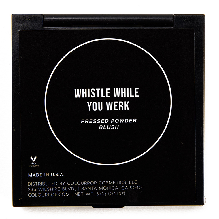 ColourPop Whistle While You Werk Pressed Powder Blush
