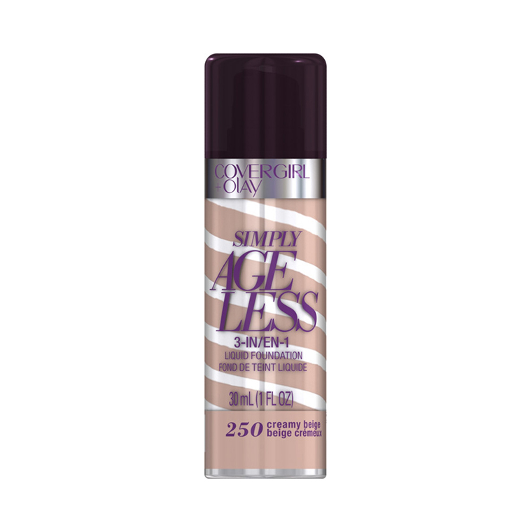 CoverGirl Creamy Beige Simply Ageless 3-In-1 Liquid Foundation