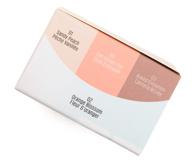 Kaja Orange Blossom Beauty Bento Bouncy Shimmer Eyeshadow Trio
