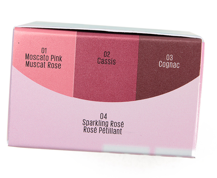 Kaja Sparkling Rose Beauty Bento Bouncy Shimmer Eyeshadow Trio