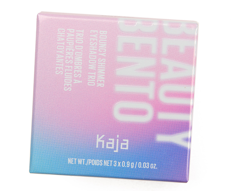 Kaja Sparkling Rose Beauty Bento Bouncy Shimmer Eyeshadow Trio