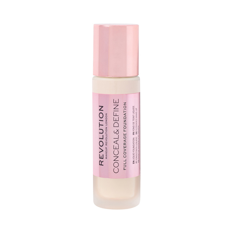 Makeup Revolution F1 Conceal & Define Full Coverage Foundation