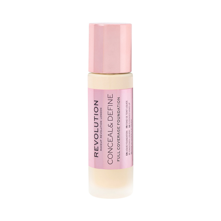 Makeup Revolution F8.5 Conceal & Define Full Coverage Foundation