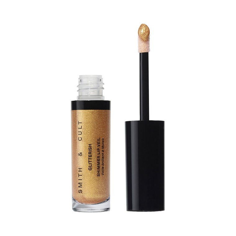 Smith and Cult Gold Glitterish Shimmer Lip Veil