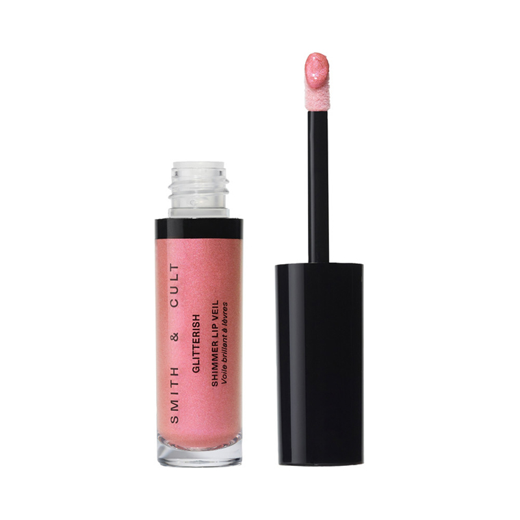 Smith and Cult Peony Pink Glitterish Shimmer Lip Veil