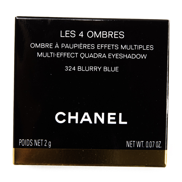 Chanel Blurry Blue (324) Les 4 Ombres Multi-Effect Quadra Eyeshadow
