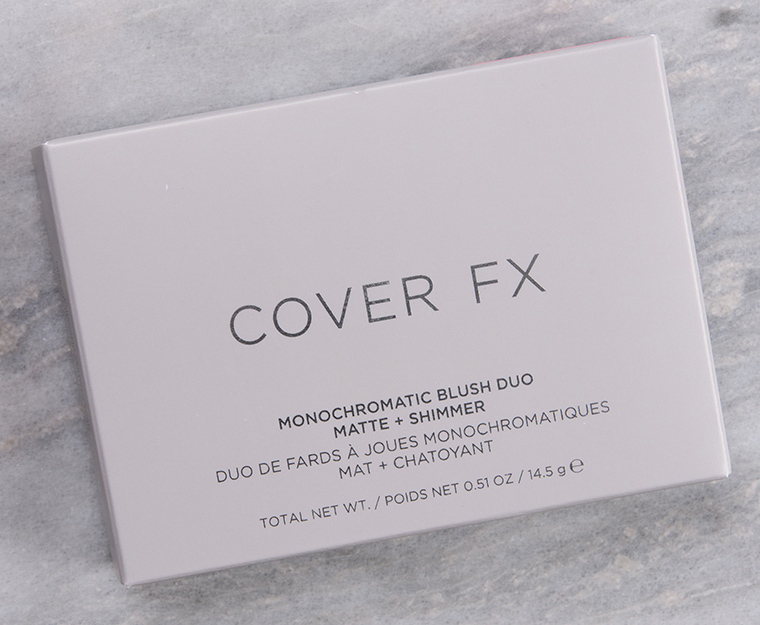 Cover FX Pink Dahlia Monochromatic Blush Duo