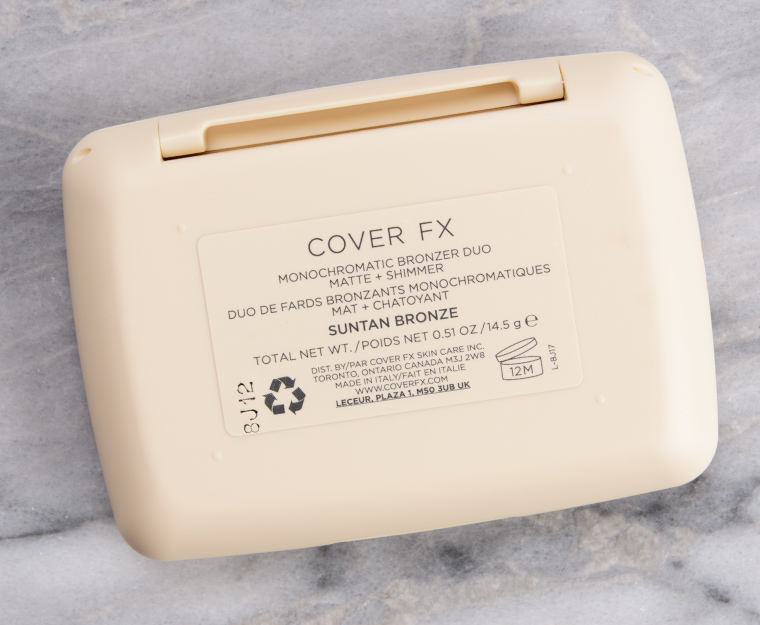 Cover FX Suntan Bronze Monochromatic Bronzer Duo