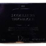 Dior Smoky Canvas (053) 3 Couleurs Tri(o)blique