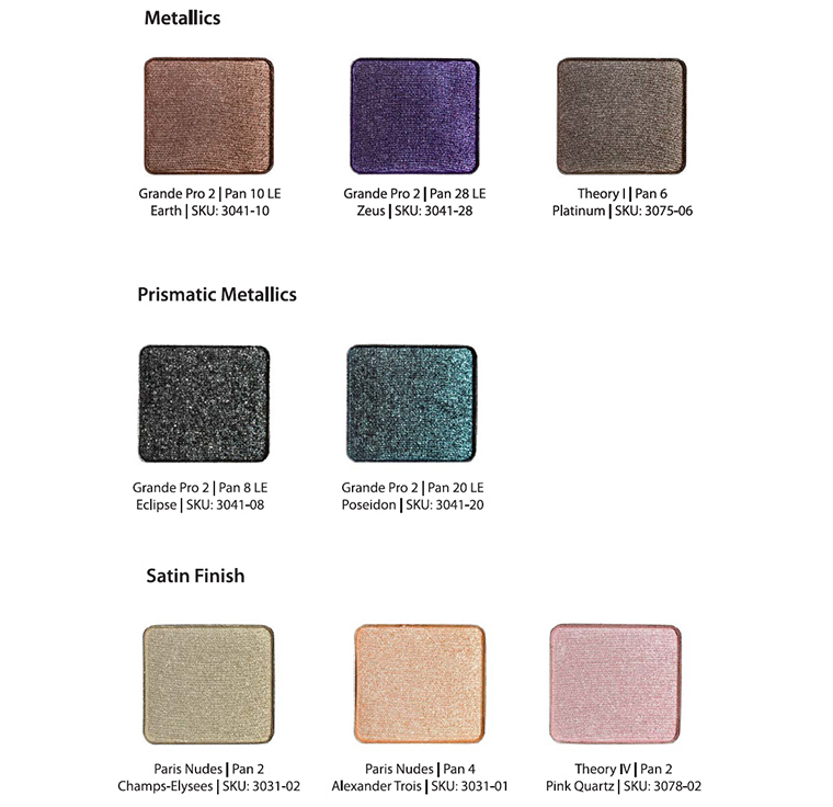Viseart Eyeshadow Singles Launching May 6th