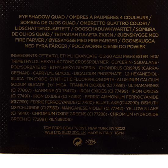 Tom Ford Body Heat Eye Color Quad Review & Swatches