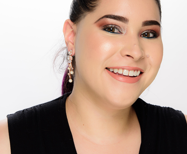 A Smoky, Plum & Teal Look | Look Details