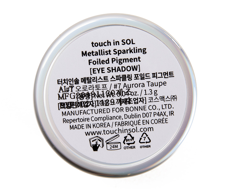 Touch in Sol Aurora Taupe (7) Metallist Sparkling Foiled Eyeshadow