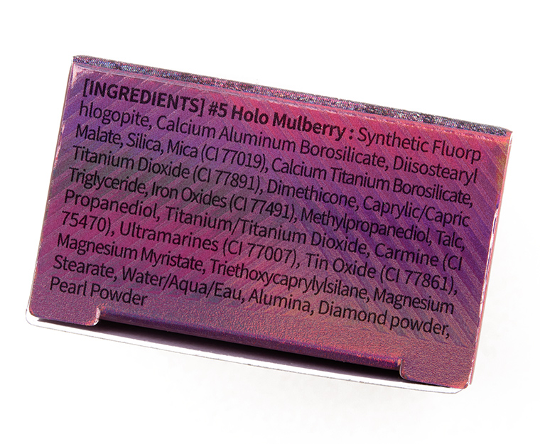 Touch in Sol Holo Mulberry (5) Metallist Sparkling Foiled Eyeshadow