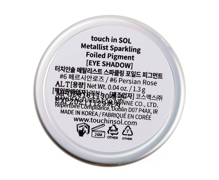 Touch in Sol Persian Rose (6) Metallist Sparkling Foiled Eyeshadow