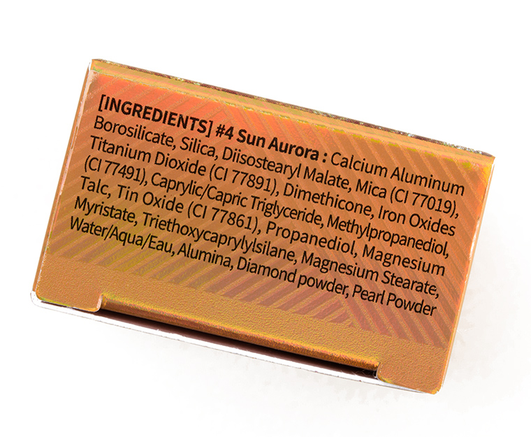 Touch in Sol Sun Aurora (4) Metallist Sparkling Foiled Eyeshadow
