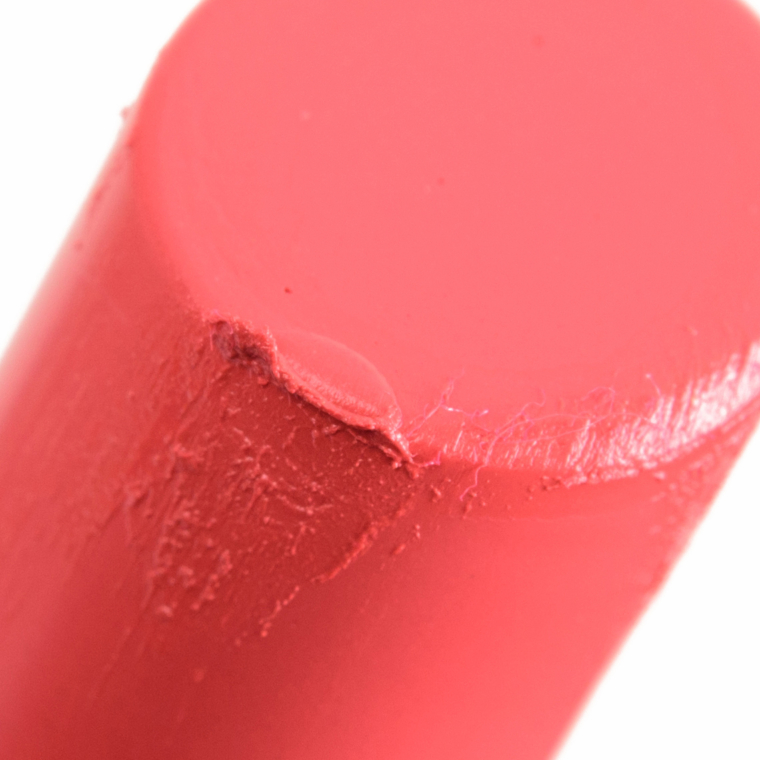 Fibers in Lipsticks - Makeup Geek Giddy (longer fiber embedded on the bottom edge of the slant)