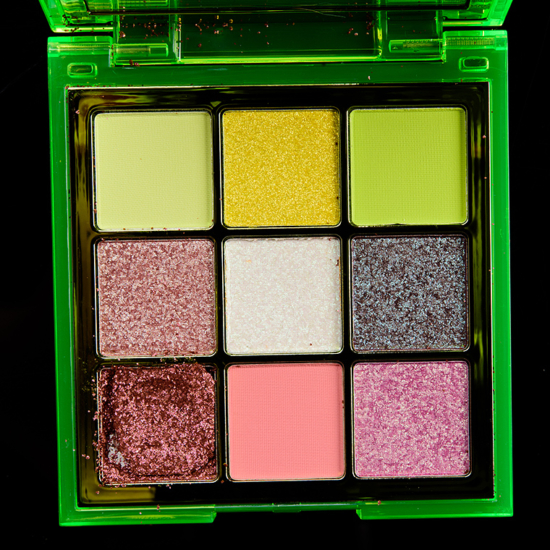 Huda Beauty Neon Green Palette Makeup Look Ideas (x8)