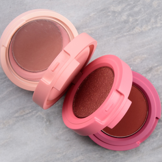 Kaja Beauty Bento Bouncy Shimmer Eyeshadow Trio Glowing Guava