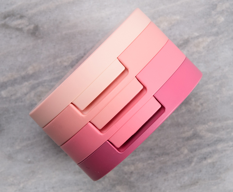 Kaja Glowing Guava Beauty Bento Bouncy Shimmer Eyeshadow Trio