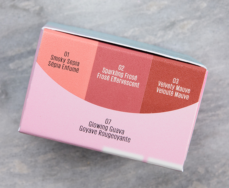 Kaja Glowing Guava Beauty Bento Bouncy Shimmer Eyeshadow Trio
