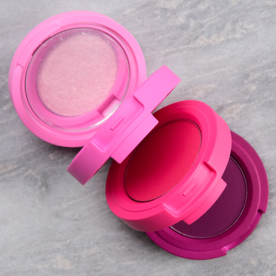 Kaja Beauty Bento Bouncy Shimmer Eyeshadow Trio Hella Azalea