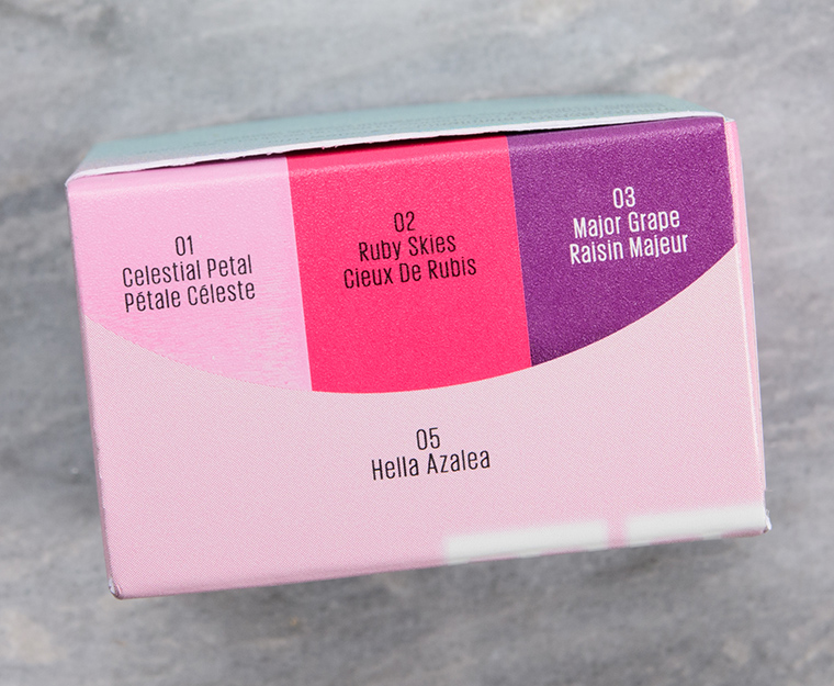 Kaja Hella Azalea Beauty Bento Bouncy Shimmer Eyeshadow Trio