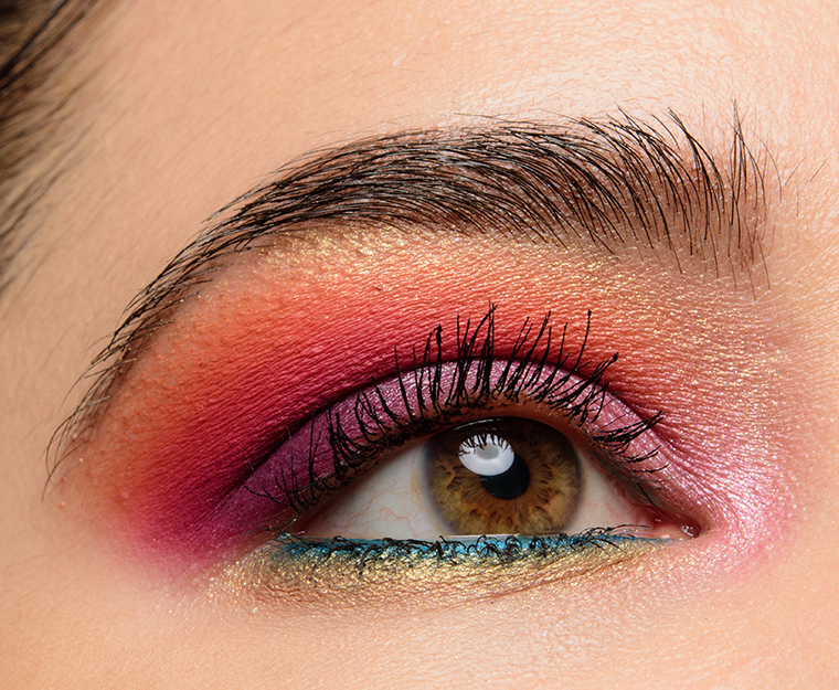 Kaja Beauty Hella Azalea & Poppy Champagne | Look Details