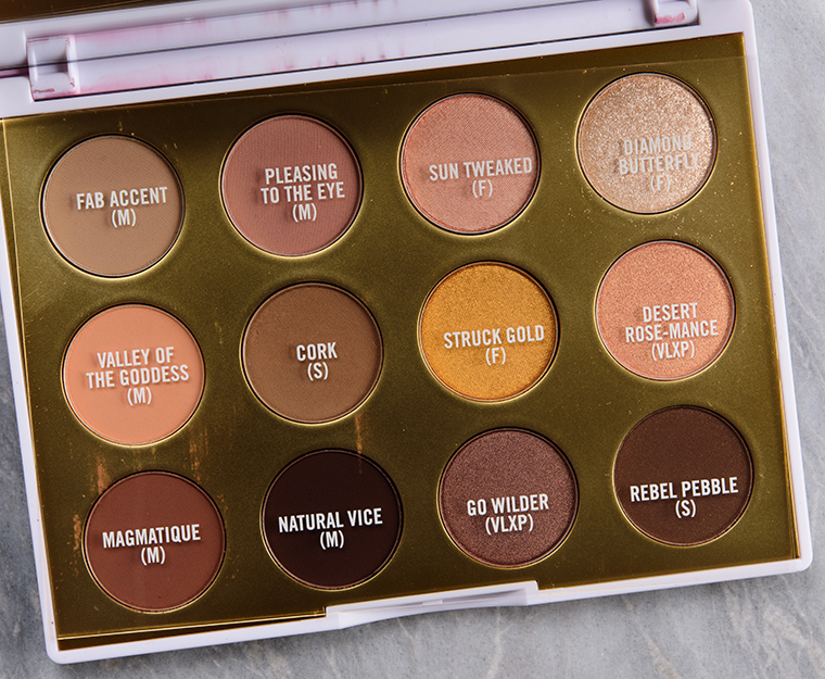 MAC Natural Vice Eyeshadow x 12 Palette