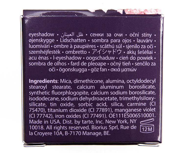Tarte Wild at Heart Chrome Paint Shadow Pot