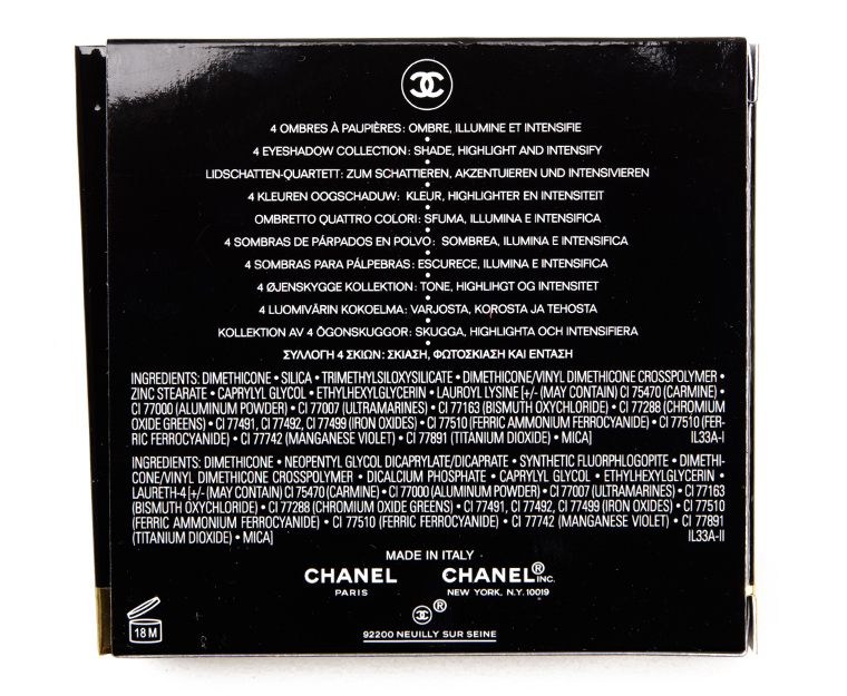 Chanel Noir Supreme (332) Les 4 Ombres Multi-Effect Quadra Eyeshadow