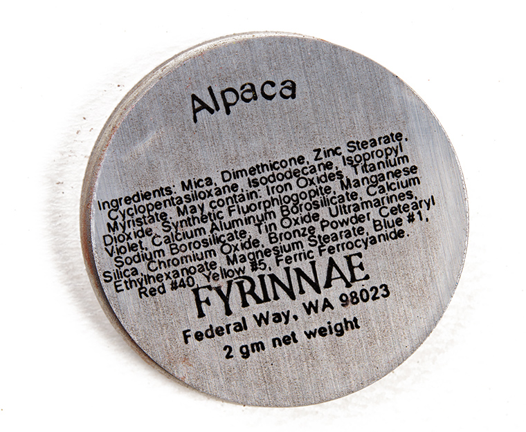 Fyrinnae Alpaca Pressed Eyeshadow