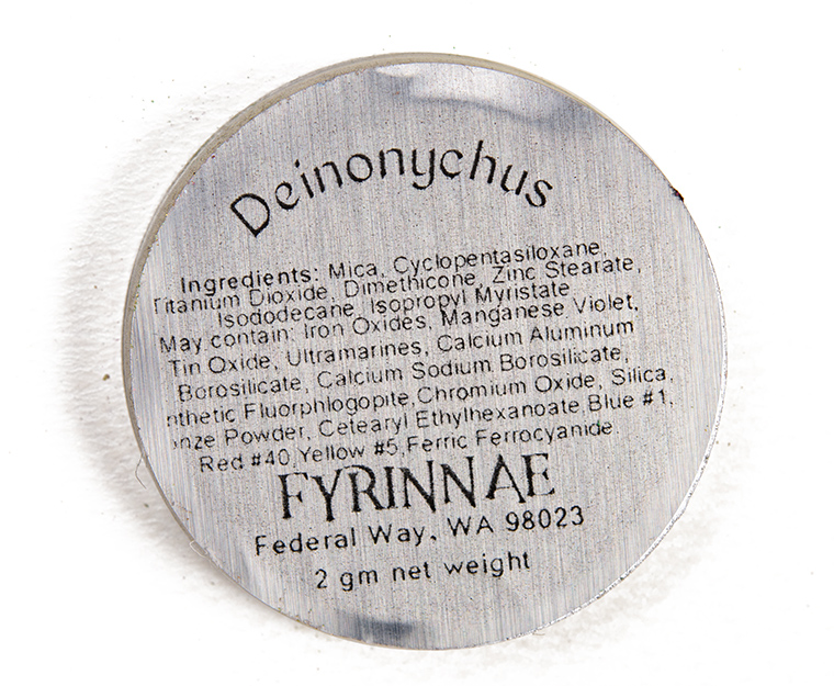 Fyrinnae Deinonychus Pressed Eyeshadow