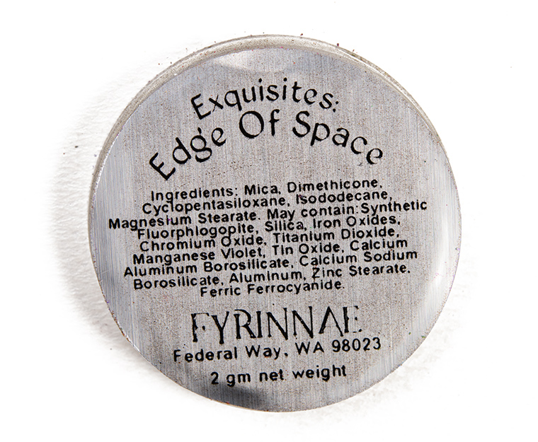 Fyrinnae Edge of Space Exquisites Pressed Eyeshadow
