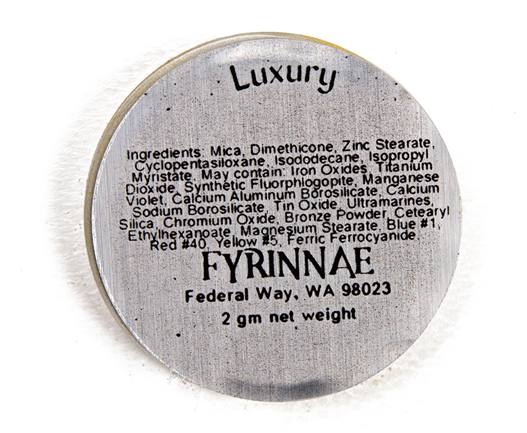 Fyrinnae Luxury Pressed Eyeshadow