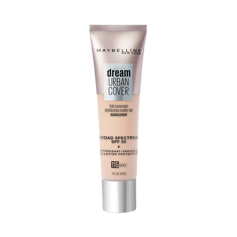 Maybelline Ivory Dream Urban Cover Full Coverage Foundation SPF 50