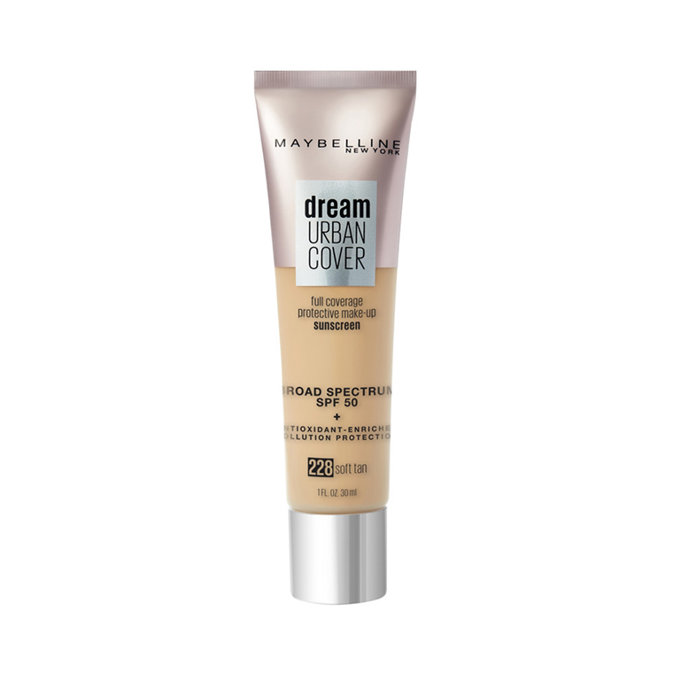 Maybelline Soft Tan Dream Urban Cover Full Coverage Foundation SPF 50