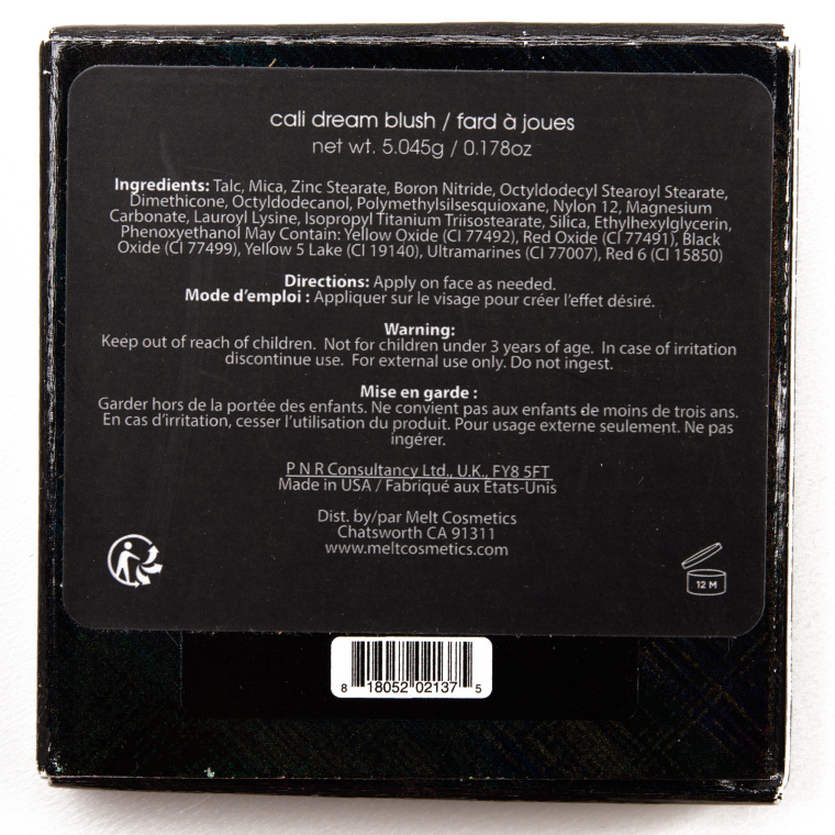 Melt Cosmetics Cali Dream Blush