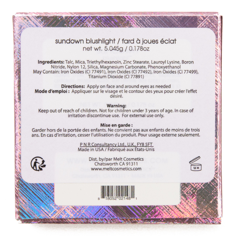 Melt Cosmetics Sundown Blushlight