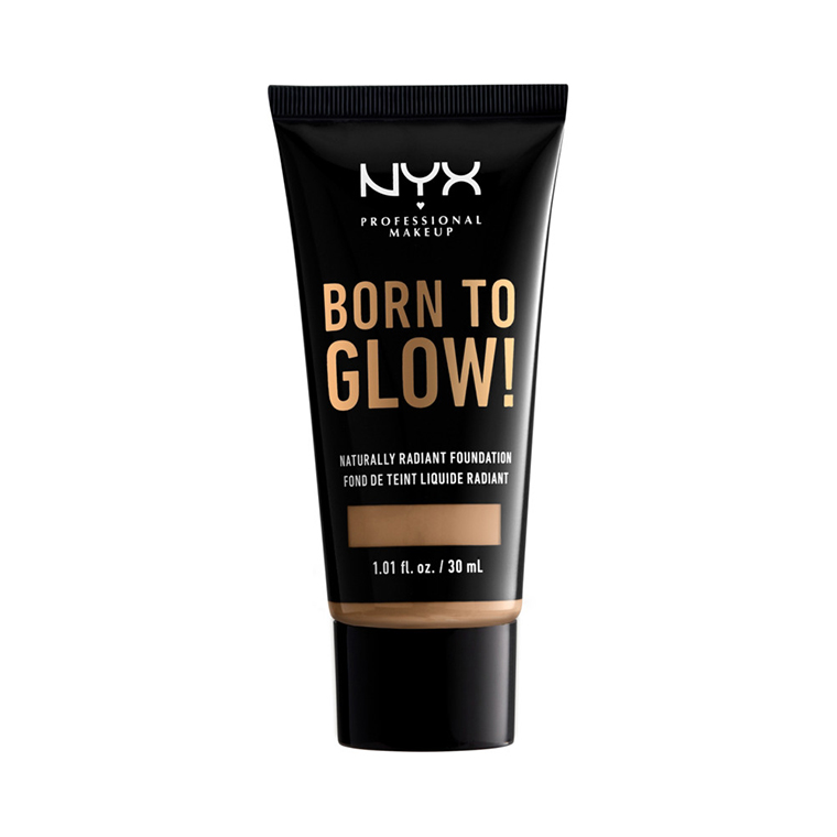 NYX Caramel Born to Glow Naturally Radiant Foundation