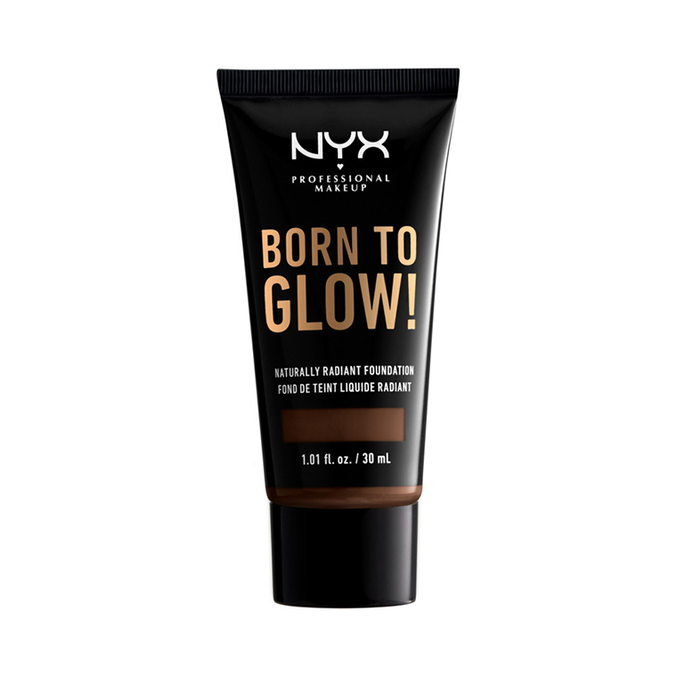 NYX Chestnut Born to Glow Naturally Radiant Foundation