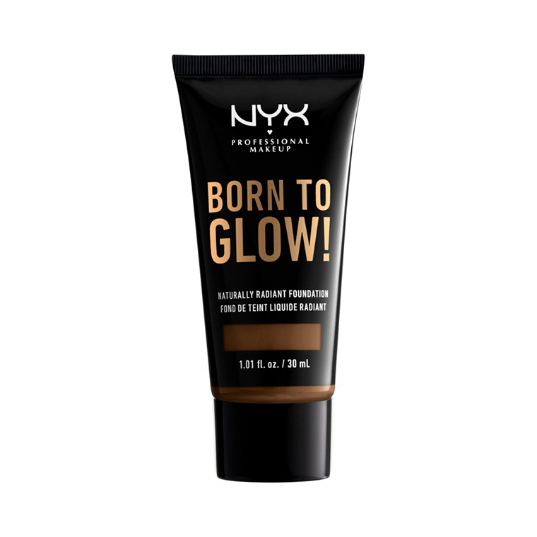 NYX Cocoa Born to Glow Naturally Radiant Foundation