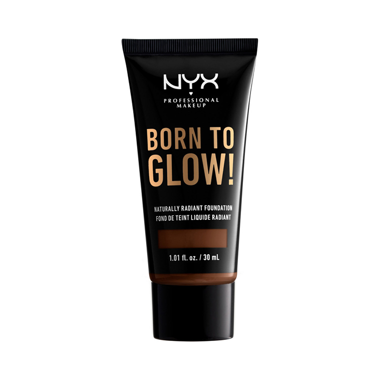 NYX Deep Walnut Born to Glow Naturally Radiant Foundation