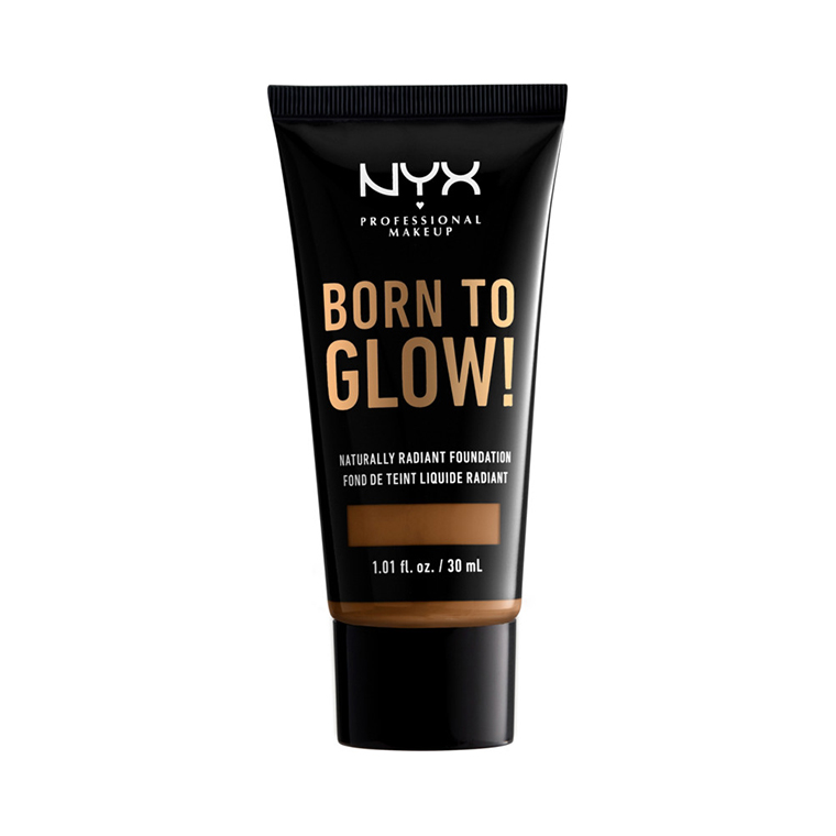 NYX Warm Mahogany Born to Glow Naturally Radiant Foundation